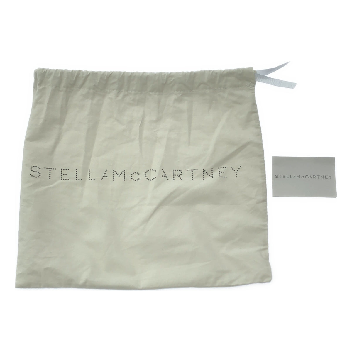 【미품】 STELLA McCARTNEY / 스텔라 매카트니 | Small Camera Bag Fff &amp; Alter Mat / 가죽 보아 로고 숄더백 | 베이지 | 여성