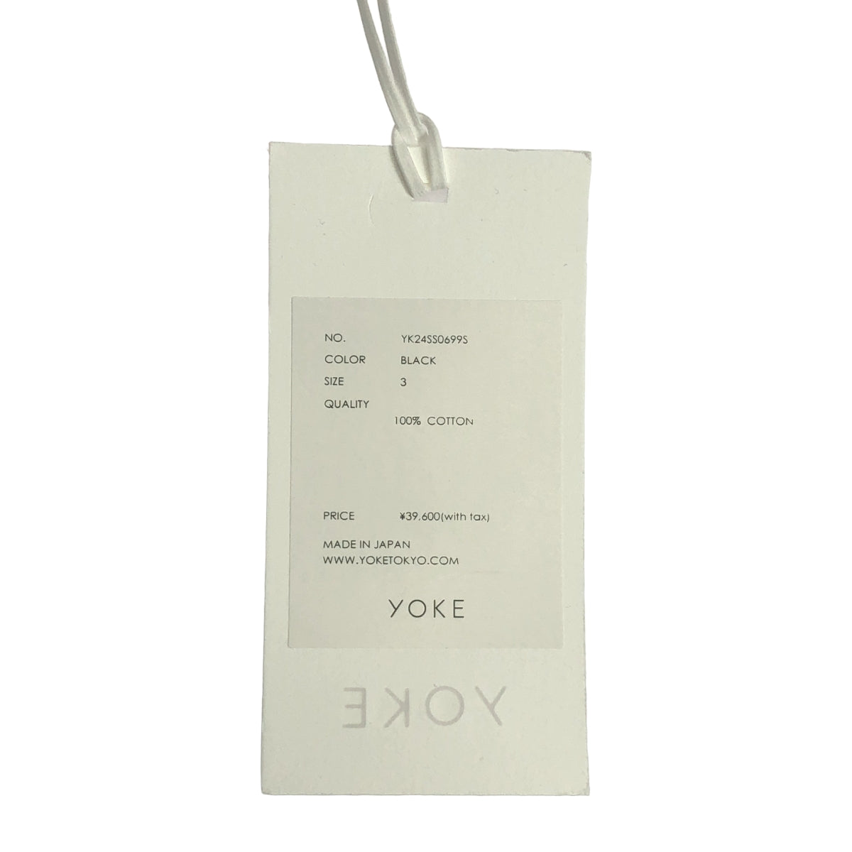 YOKE | 2024春夏 | 羅紋針織襯衫 / 棉質針織襯衫 / 男女通用 | 尺寸 3 |