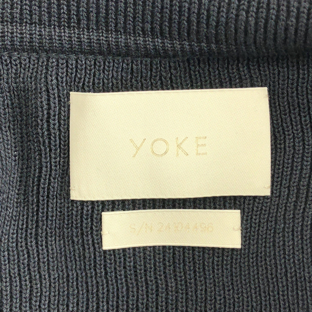 YOKE | 2024春夏 | 羅紋針織襯衫 / 棉質針織襯衫 / 男女通用 | 尺寸 3 |