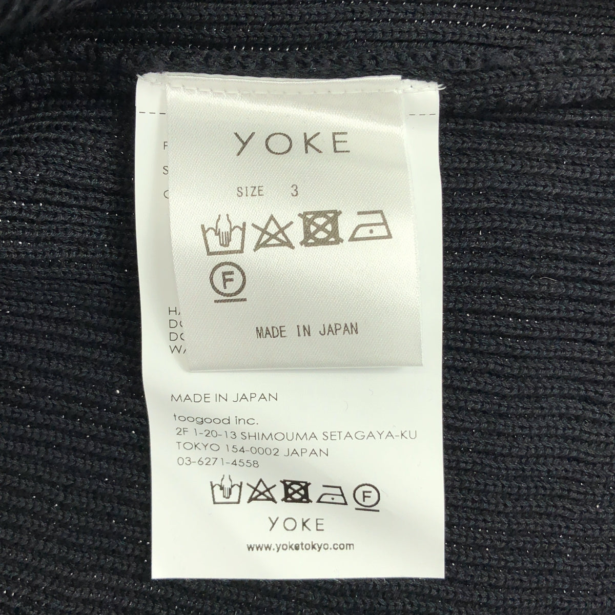 YOKE | 2024春夏 | 羅紋針織襯衫 / 棉質針織襯衫 / 男女通用 | 尺寸 3 |