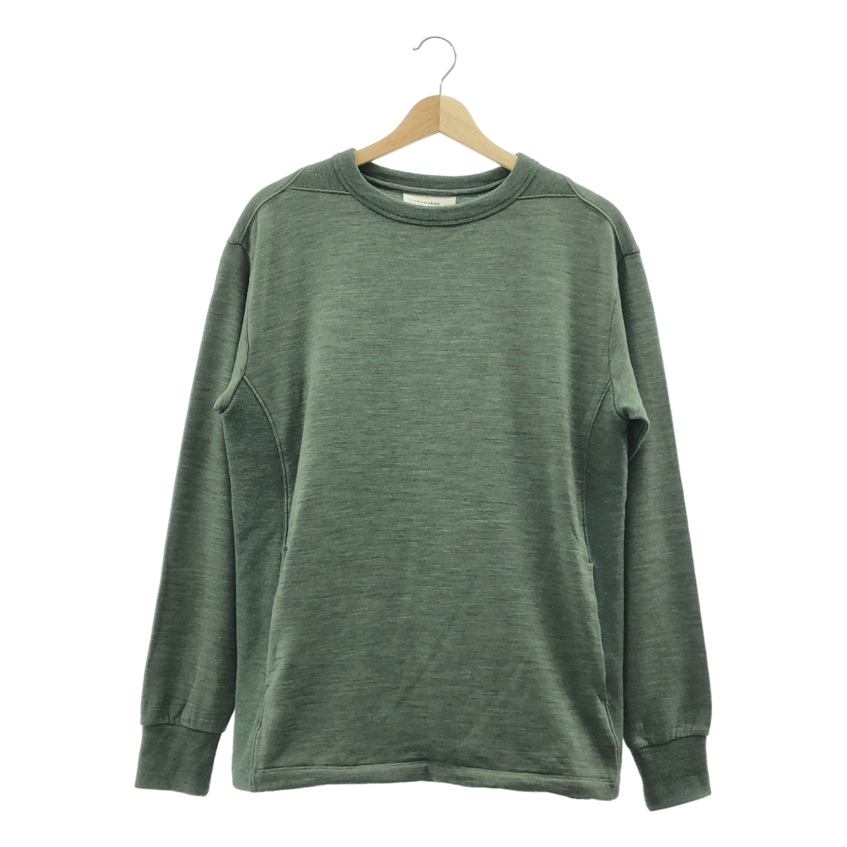 Icebreaker | M REAL FLEECE LS CREWE 真羊毛長袖上衣 | XS | 男款