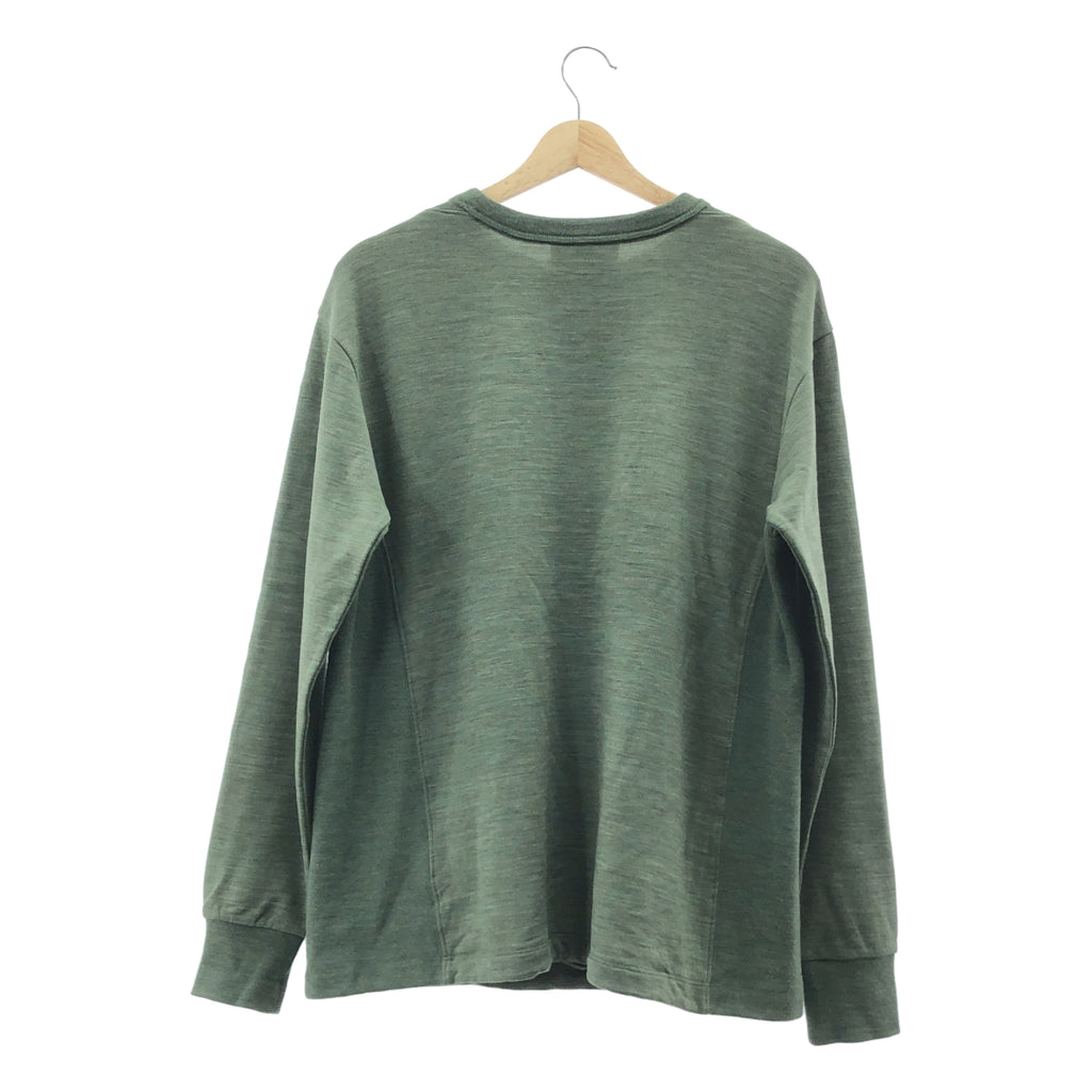 Icebreaker | M REAL FLEECE LS CREWE 真羊毛長袖上衣 | XS | 男款