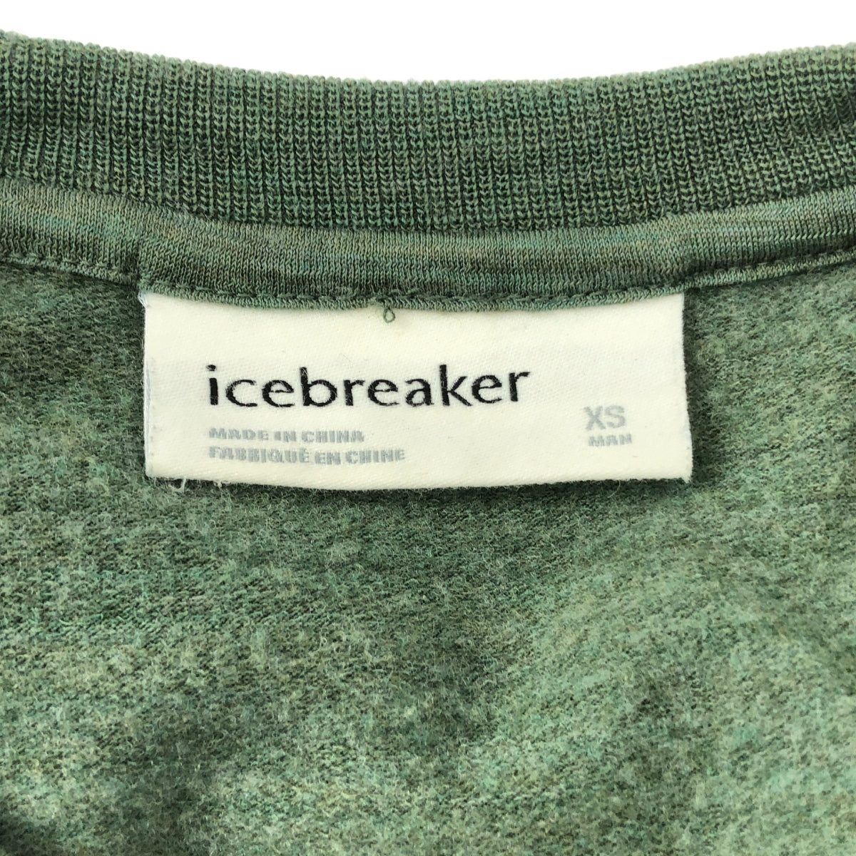 Icebreaker | M REAL FLEECE LS CREWE 真羊毛長袖上衣 | XS | 男款