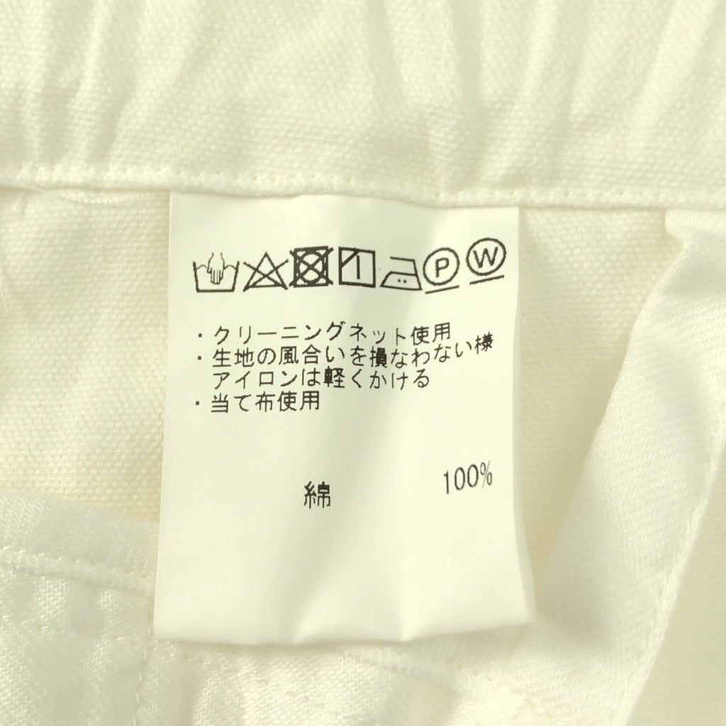 GOSH / GOSH | 棉質牛津佈繩寬褲 | 2 碼 | 女款