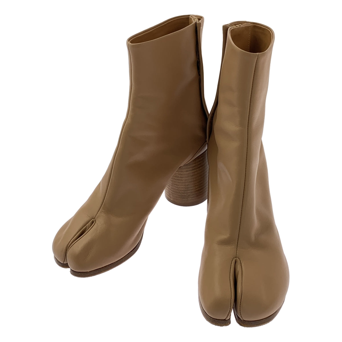 Maison Margiela / 메종 마르젤라 | tabi / 타비 가죽 청키 힐 짧은 부츠 부티 버선 | 37 |