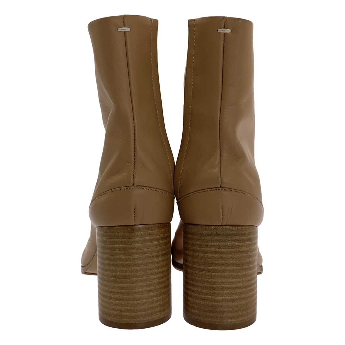 Maison Margiela / 메종 마르젤라 | tabi / 타비 가죽 청키 힐 짧은 부츠 부티 버선 | 37 |