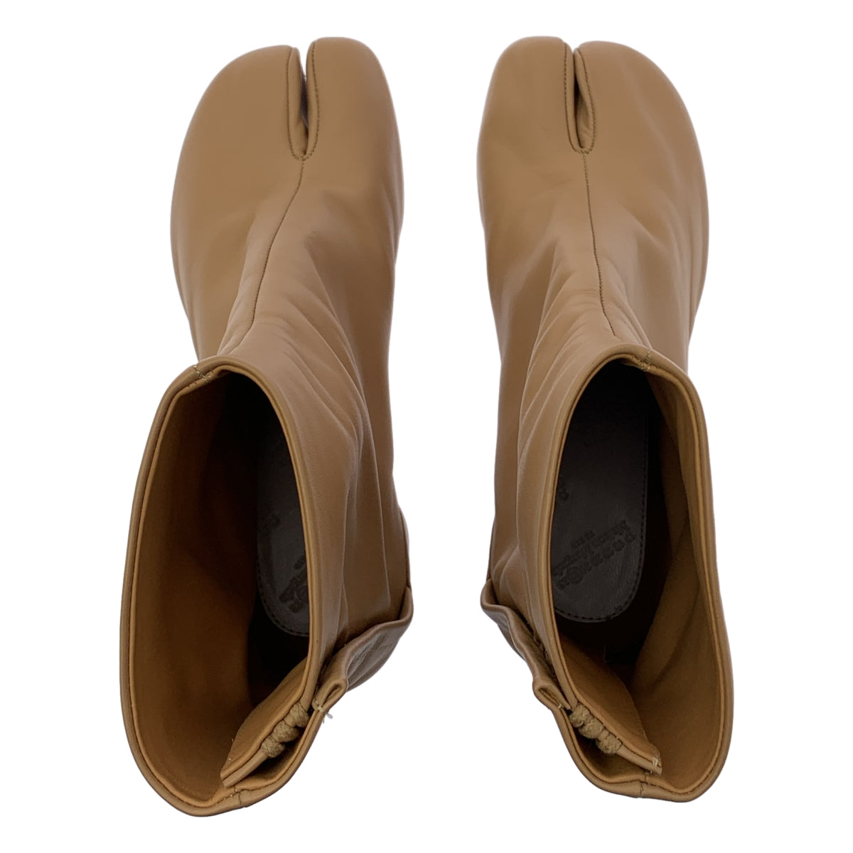 Maison Margiela / 메종 마르젤라 | tabi / 타비 가죽 청키 힐 짧은 부츠 부티 버선 | 37 |