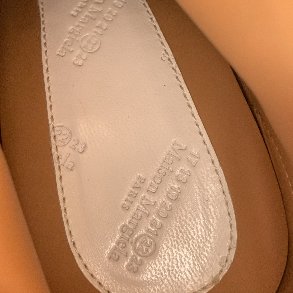 Maison Margiela / 메종 마르젤라 | tabi / 타비 가죽 청키 힐 짧은 부츠 부티 버선 | 37 |