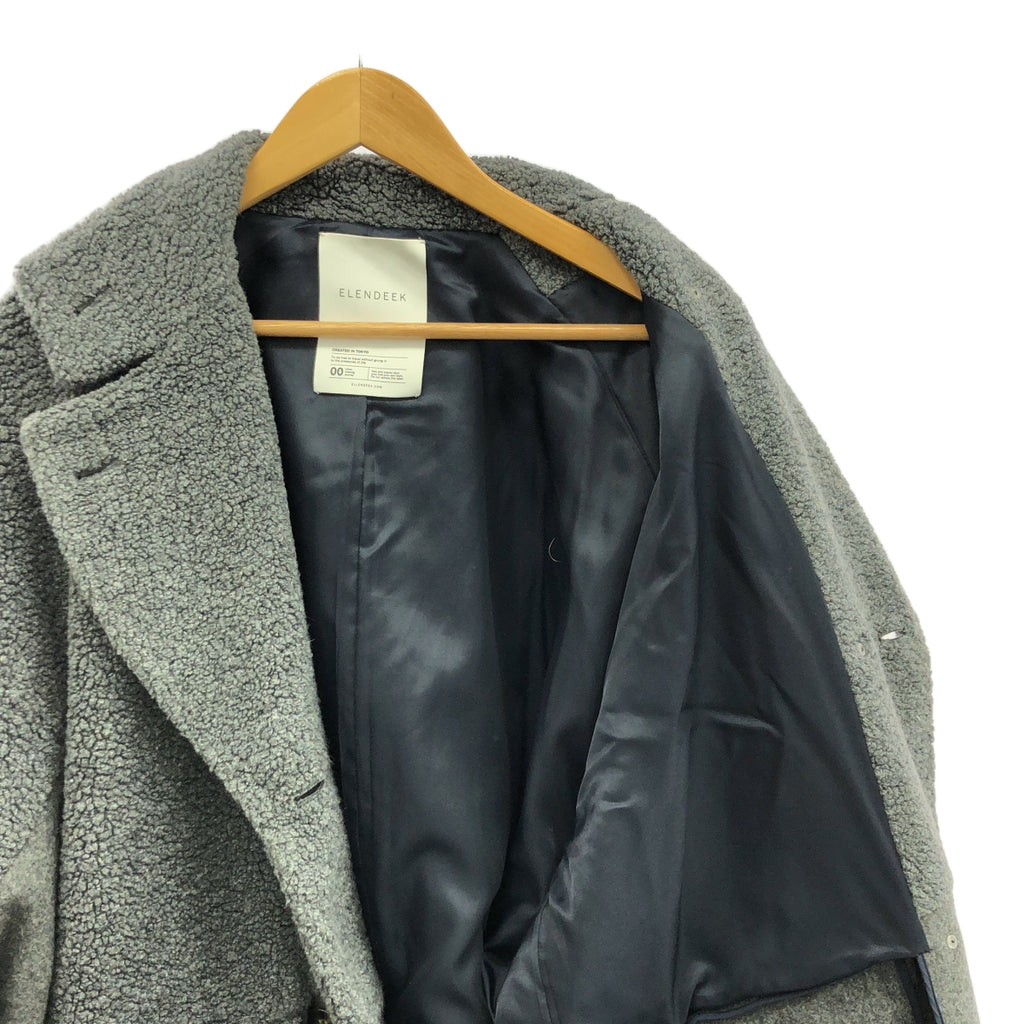 ELENDEEK | Boa Chesterfield 大衣 | 2 | 灰色 | 女款