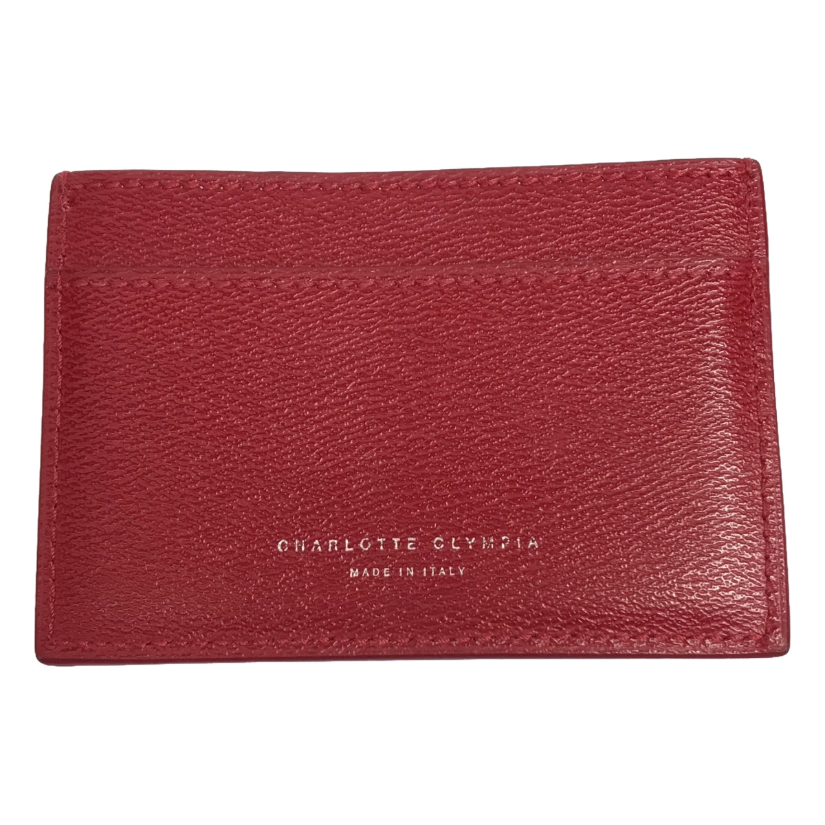 Charlotte Olympia | Cat Card Case | Red | Women's