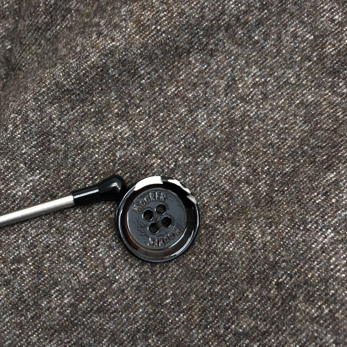 MooRER / ムーレー | ウールカシミヤビーバーメルトンダウンピーコート | 50 | メンズ