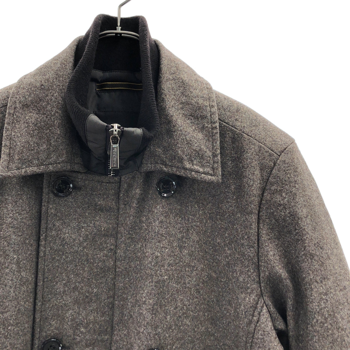 MooRER / 무레 | 울 캐시미어 비버 멜튼 다운 피코트 | 50 | 남성