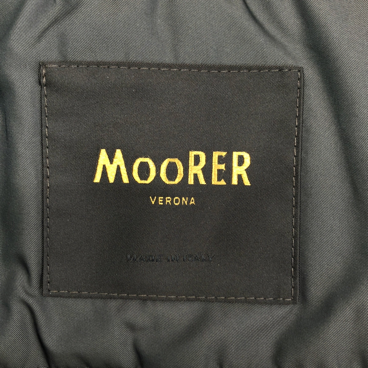 MooRER / ムーレー | ウールカシミヤビーバーメルトンダウンピーコート | 50 | メンズ