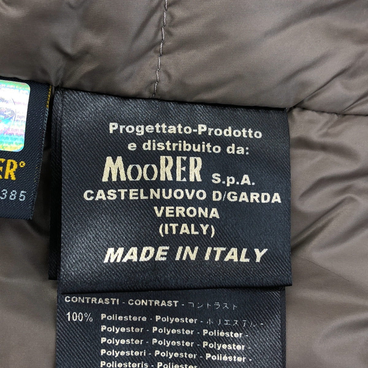 MooRER / ムーレー | ウールカシミヤビーバーメルトンダウンピーコート | 50 | メンズ