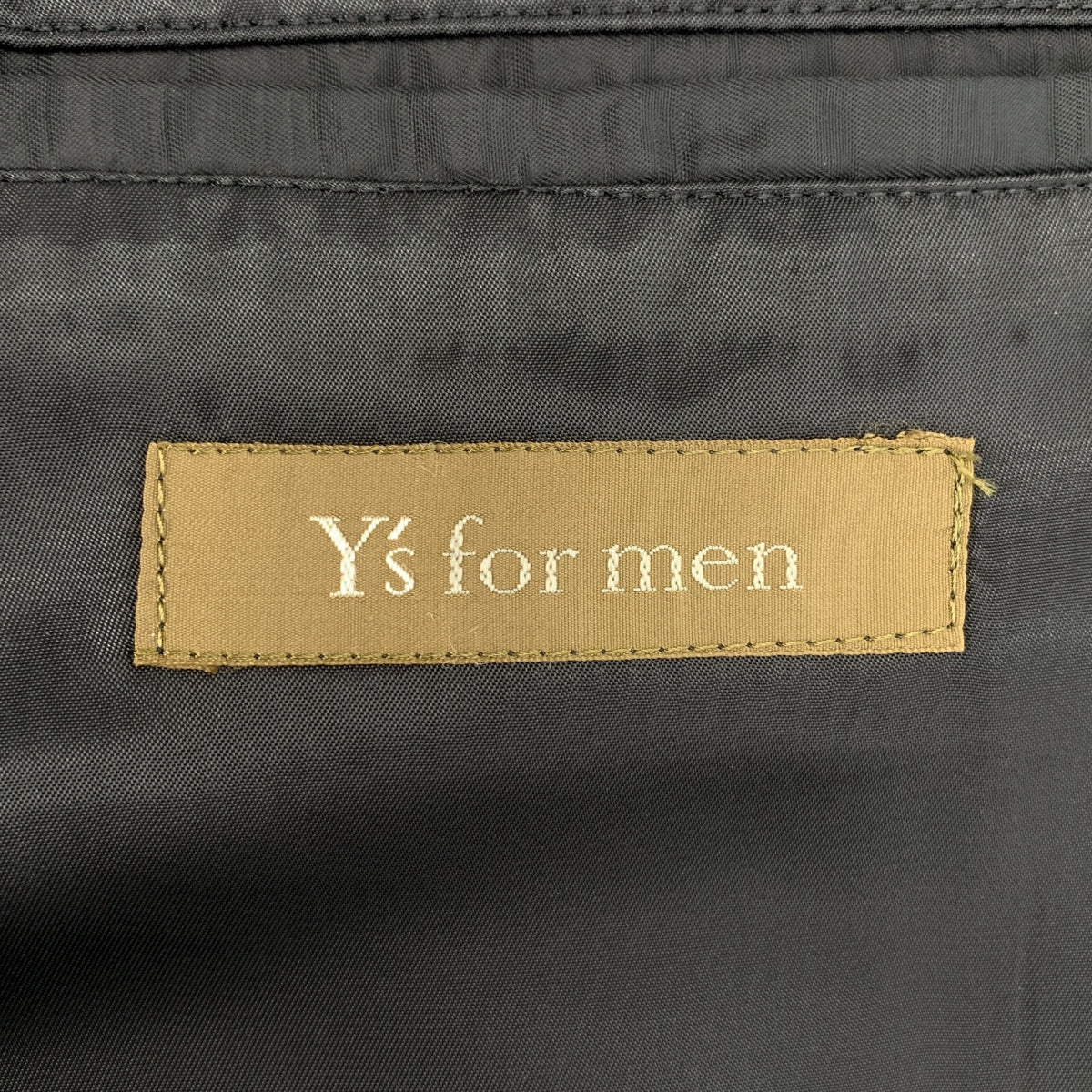 Y's 男裝 / 山本耀司 | 1993秋冬 | 羊毛與人造絲多口袋背心 |