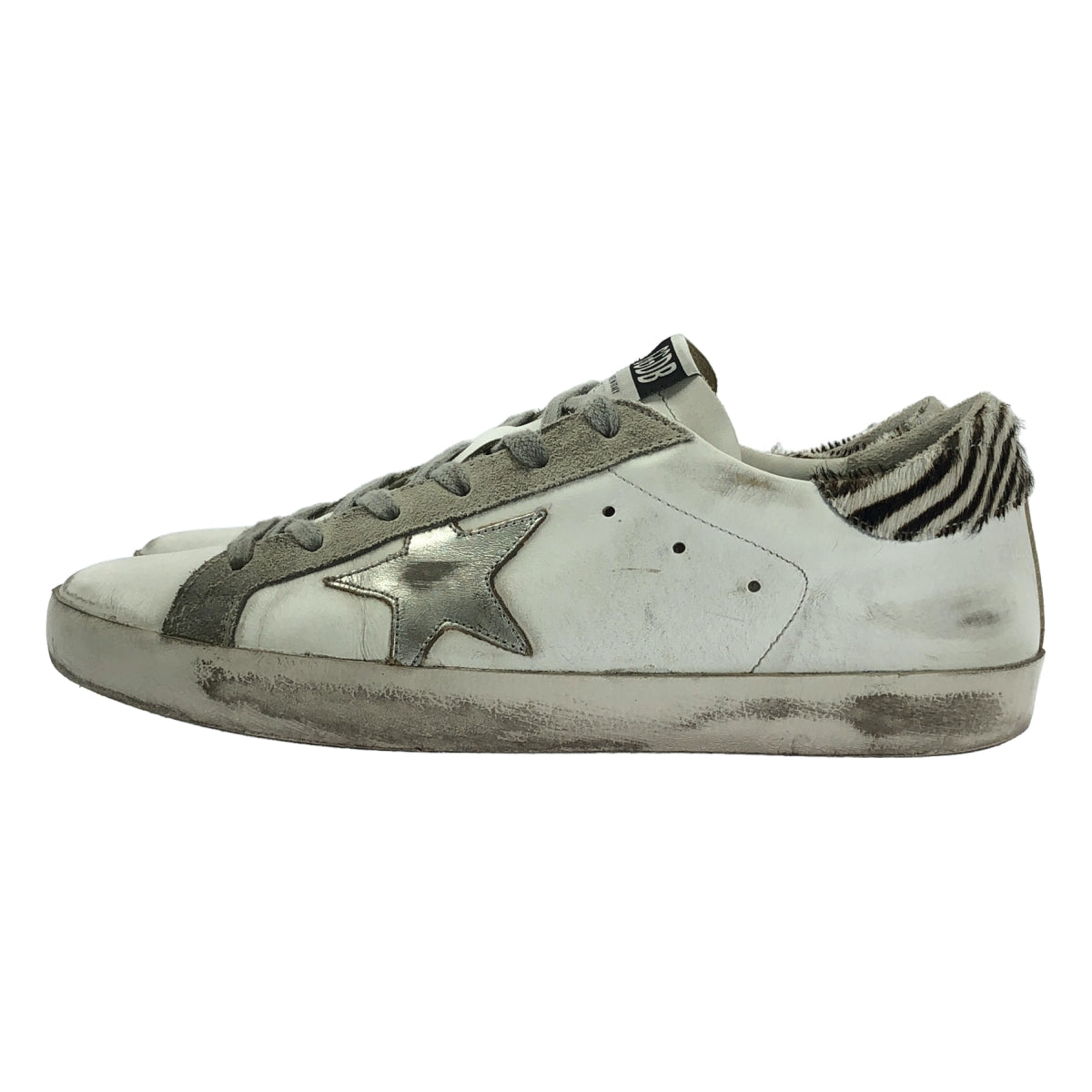 GOLDEN GOOSE / ゴールデングース | SNEAKERS SUPERSTAR / ダメージ加工 ローカット レザー スニーカー | 40 |