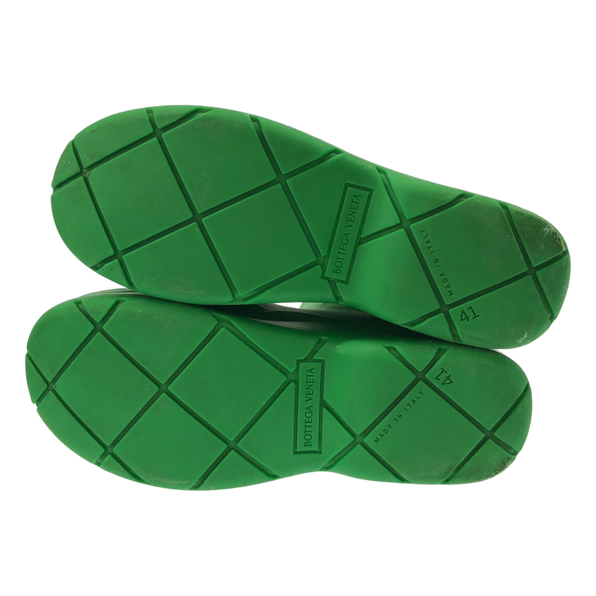 BOTTEGA VENETA / ボッテガヴェネタ | パドル アンクルブーツ | 41 | グリーン | メンズ