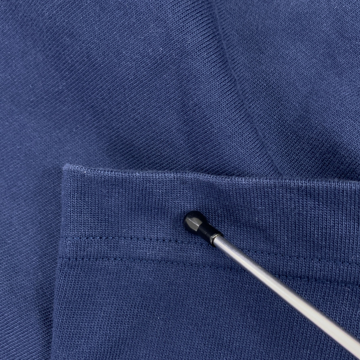 MARNI / マルニ | 2024SS | オーガニックコットン ジャージー S/S ポロ シャツ | 48 | ネイビー | メンズ