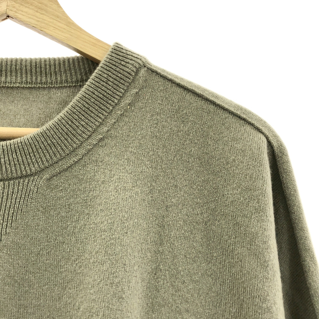 UNITED ARROWS &amp; SONS | 羊絨側開衩圓領毛衣 | M碼 | 男士