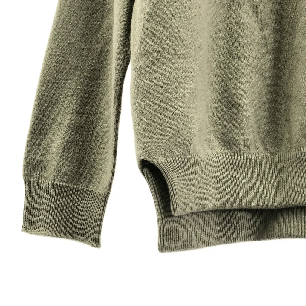 UNITED ARROWS &amp; SONS | 羊絨側開衩圓領毛衣 | M碼 | 男士