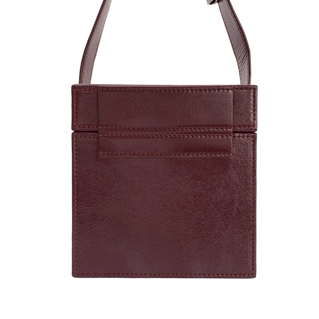 Hillier Bartley / 힐리어 버트리 | Biotope 취급 가죽 광장 핸드 숄더백 |