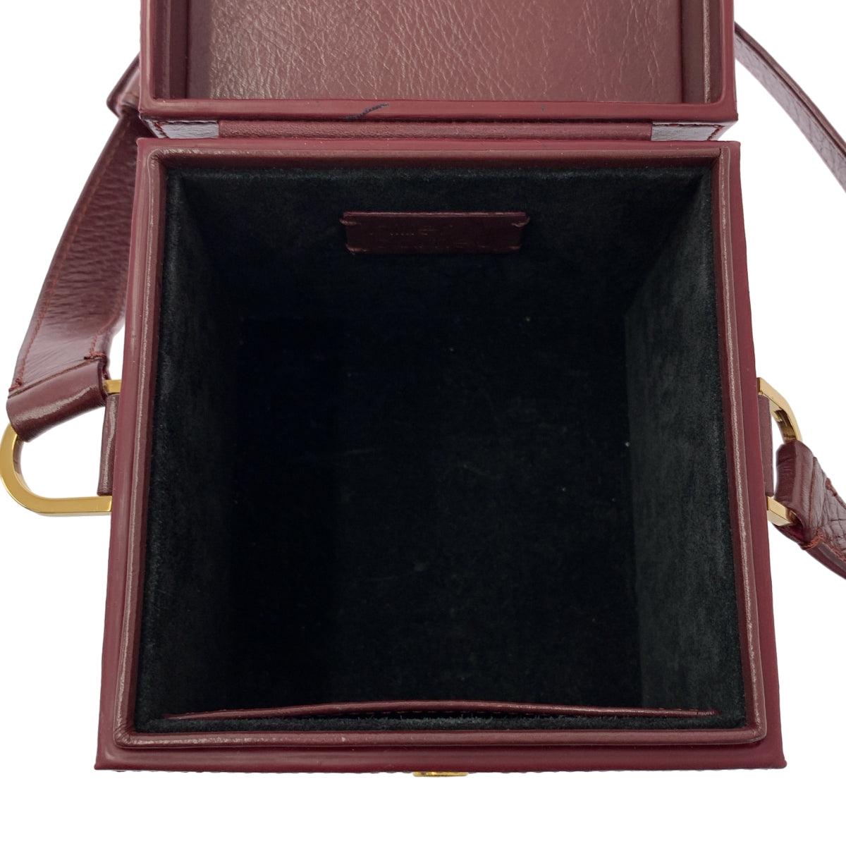 Hillier Bartley / ヒリヤー バートリー | Biotope 取扱い レザー スクエア ハンド ショルダー バッグ |