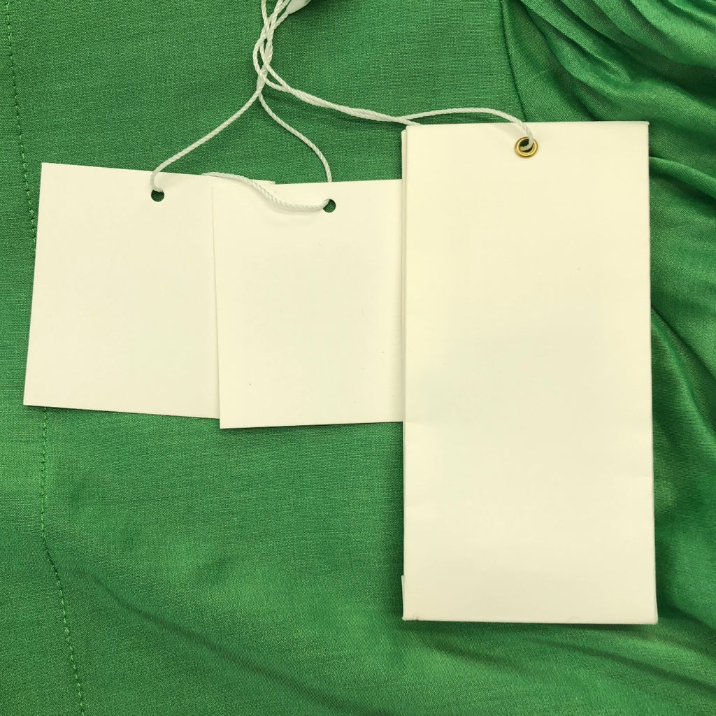 Mame Kurogouchi / マメクロゴウチ | 2022SS | Silk Cotton Puff-Sleeve Dress シルク パフスリーブ ドレス ワンピース | 2 | レディース