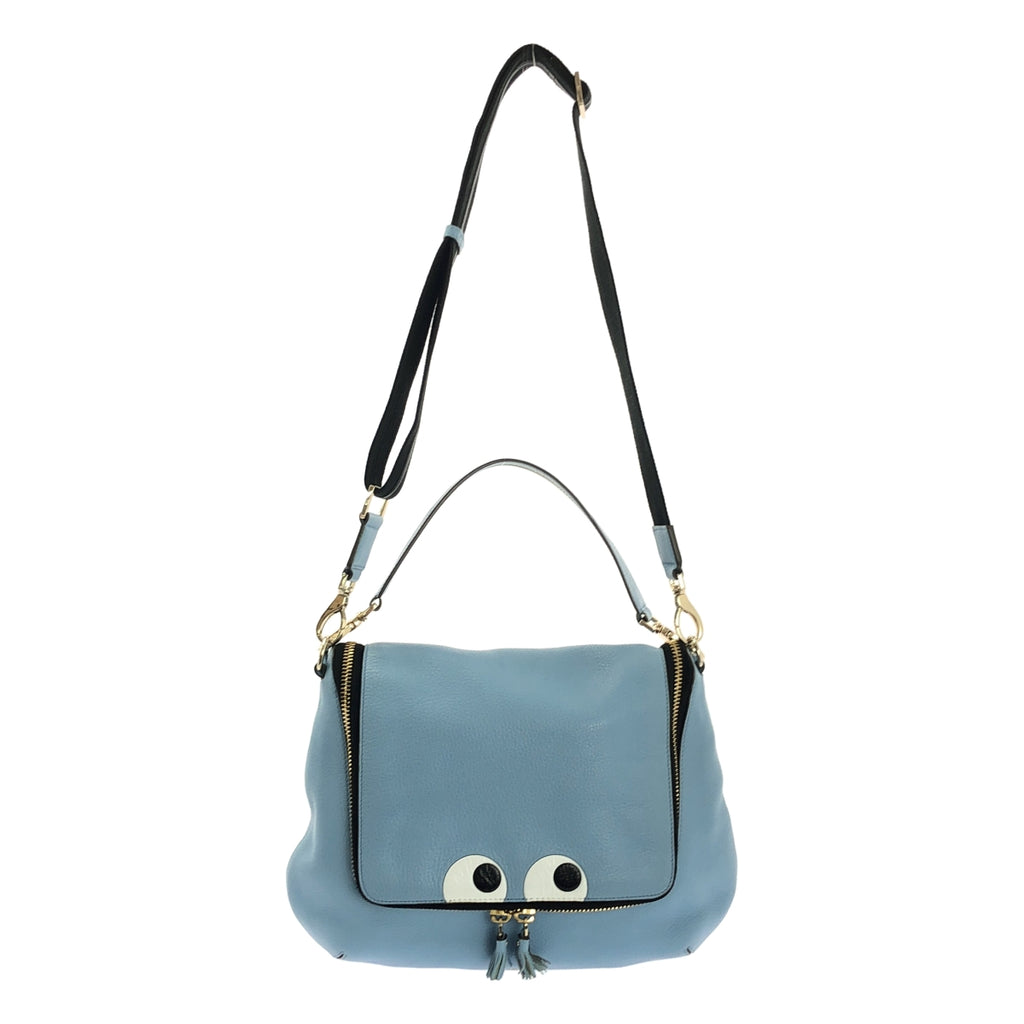 ANYA HINDMARCH / アニヤハインドマーチ | Maxi Zip Satchel Eyes 2way クロスボディ ショルダーバッグ |
