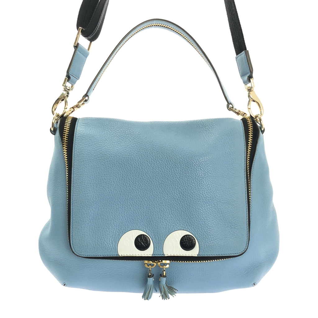 ANYA HINDMARCH / アニヤハインドマーチ | Maxi Zip Satchel Eyes 2way クロスボディ ショルダーバッグ |