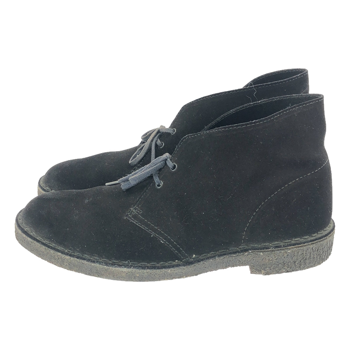 clarks / Clarks | DESERT BOOT Suede Leather Desert Boots | UK8 | Black | Men's