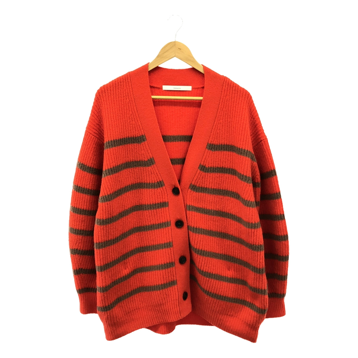 Framework | 2023AW | SUPER GEELONG Single Rib Cardigan | F | Red | Women's