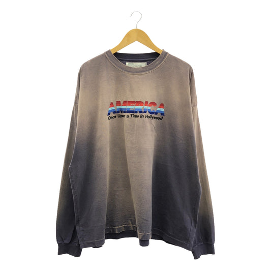 DAIRIKU / Dairiku | 2024SS | AMERICA Vintage Sunburn Tee Long Sleeve T-shirt | F | Men's