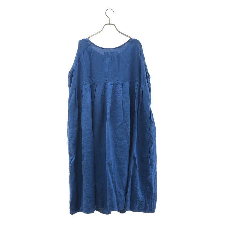 veritecoeur / ヴェリテクール | リネン ブレスタック ノースリーブ ワンピース | F | レディース