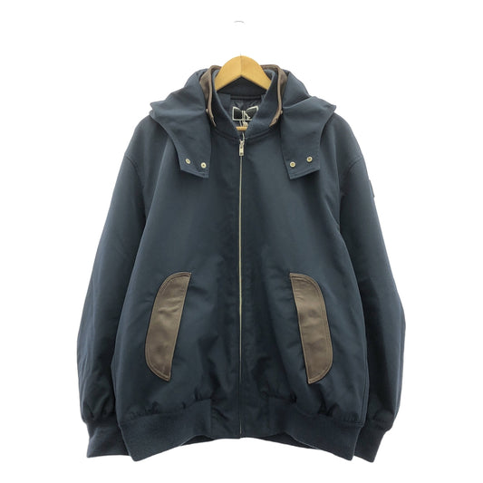 PHINGERIN / フィンガリン | 2025SS | DETACHABLE HOOD JACKET レザーパーツ フーデッド ブルゾン | XL | メンズ