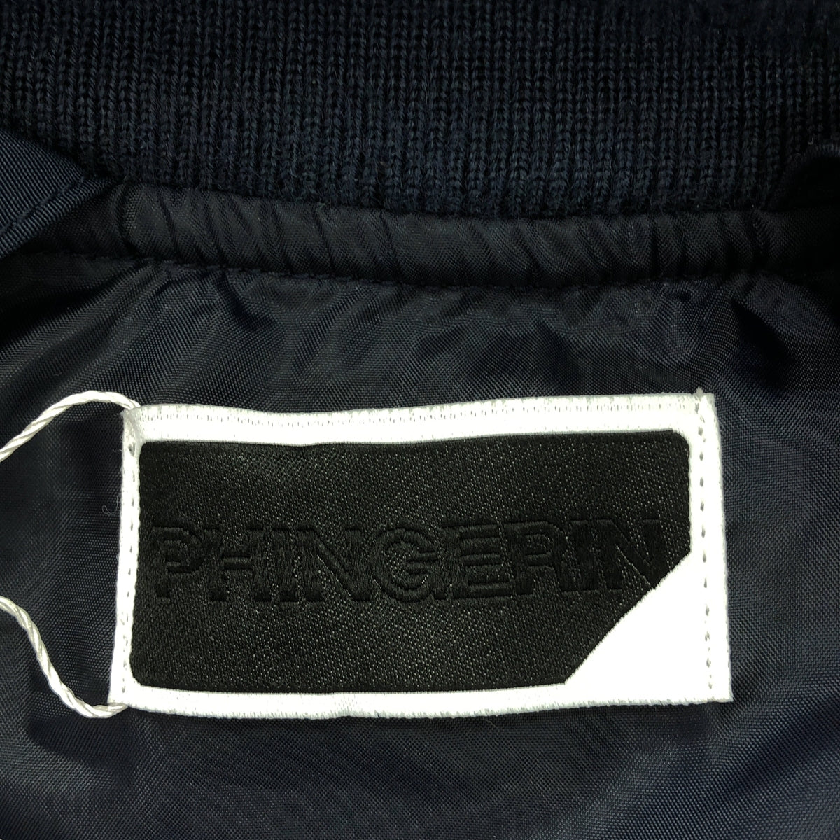 PHINGERIN / フィンガリン | 2025SS | DETACHABLE HOOD JACKET レザーパーツ フーデッド ブルゾン | XL | メンズ