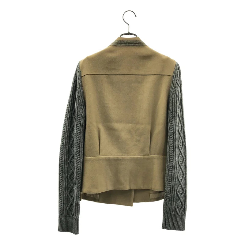 3.1 Phillip Lim / 스리원필립림 | 케이블 전환 금장 버튼 노카라 재킷 | 4 | 여성