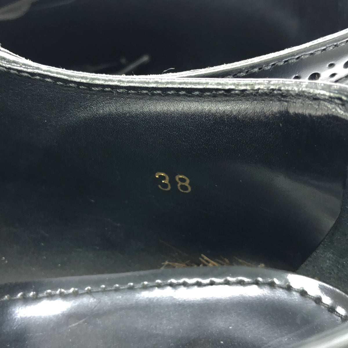 PRADA / 프라다 | 윙 칩 드레스 신발 | 38 | 블랙/블루/베이지 | 여성