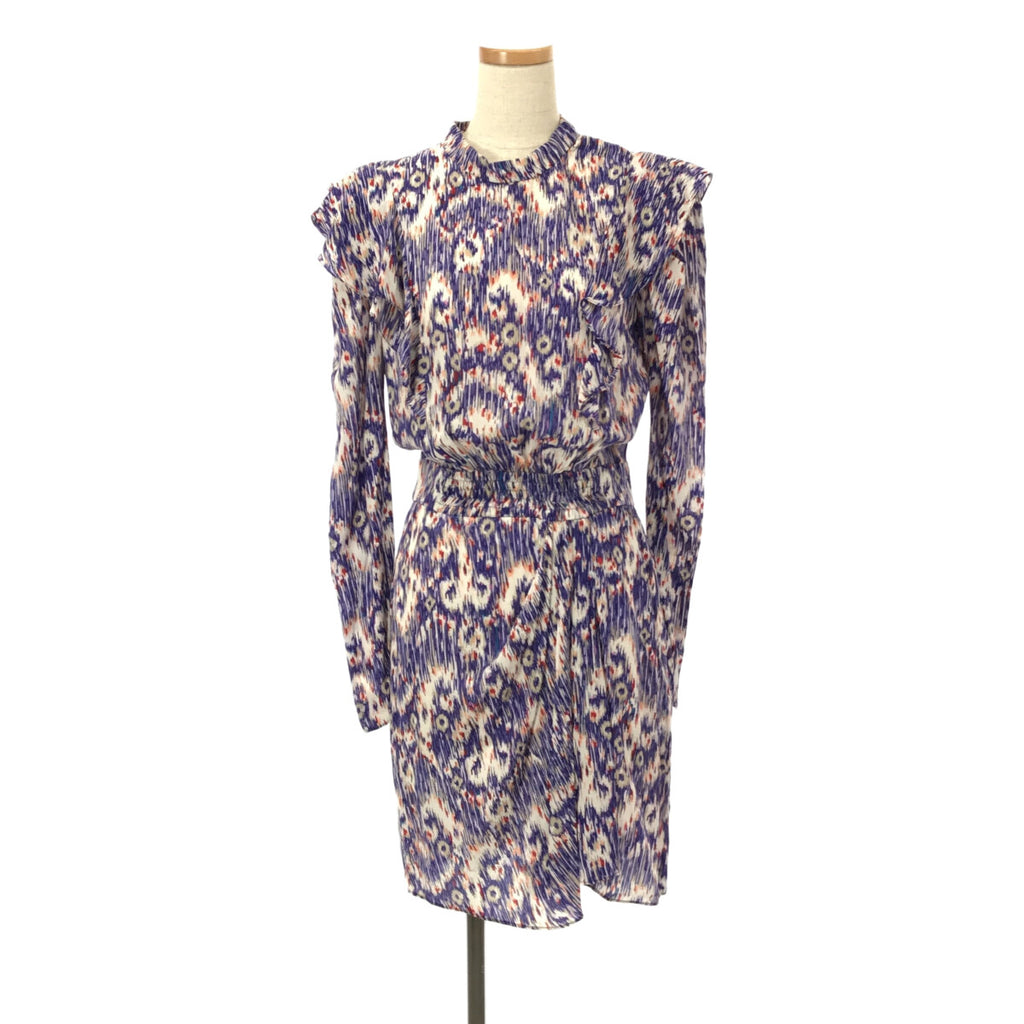 ISABEL MARANT ETOILE |收腰荷葉邊洋裝 |尺寸 36 |多色 |女性的