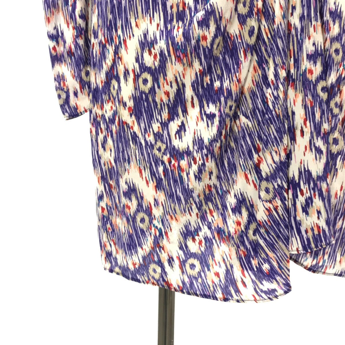 ISABEL MARANT ETOILE / イザベルマランエトワール | ウエストギャザー フリルワンピース | 36 | マルチカラー | レディース
