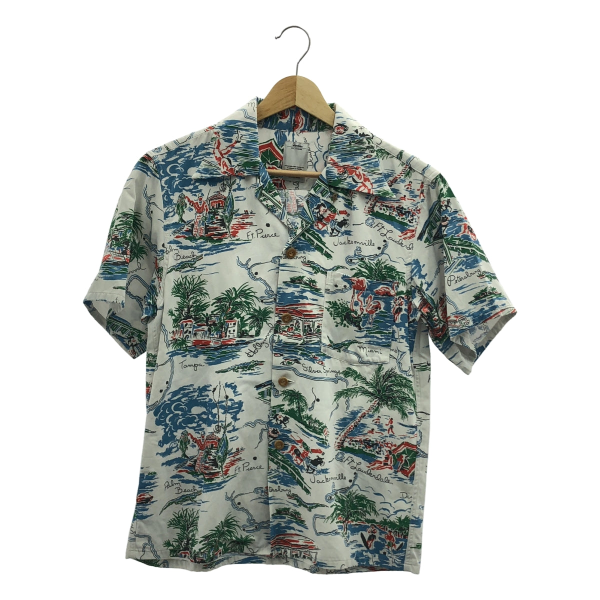 visvim / ビズビム | DUKE SHIRT SUNSHINE S/S アロハシャツ | 1 |