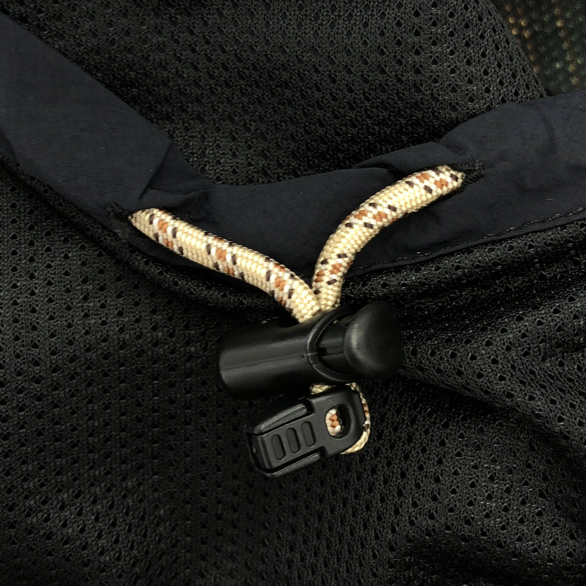 COMME des GARÇONS HOMME | 2024SS | 全拉鍊抽繩背心 / 全網眼襯裡 | 尺寸 S |