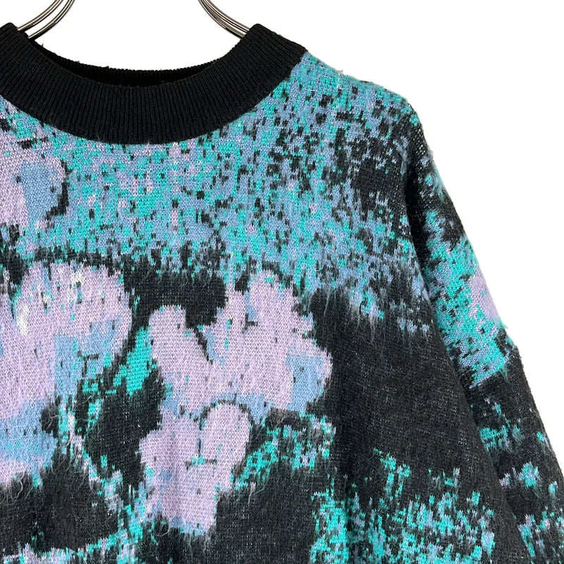 Maison Special / メゾンスペシャル | コンテンポラリーアート ジャガード ニット | 0 | メンズ