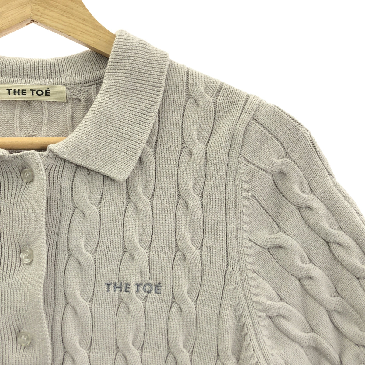 THE TOE / ザトゥー | Herald Short Sleeve Polo Knit ケーブル