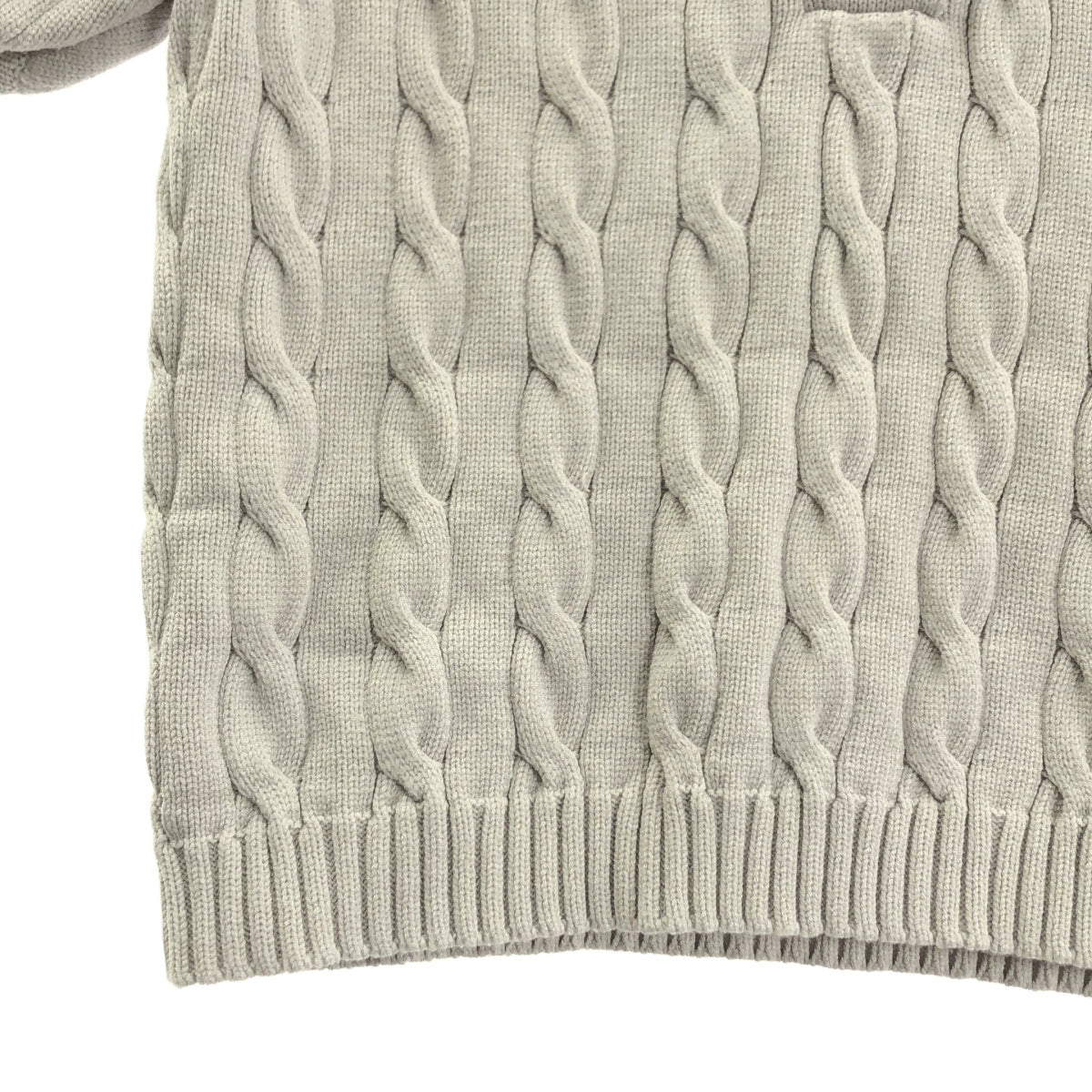 THE TOE / ザトゥー | Herald Short Sleeve Polo Knit ケーブル