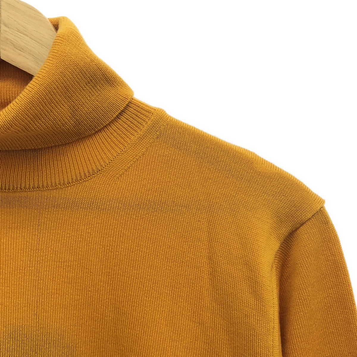 【美品】  ARRIVEDERCI / アリベデルチ | タートルネック ニット プルオーバー | 50 | yellow | メンズ