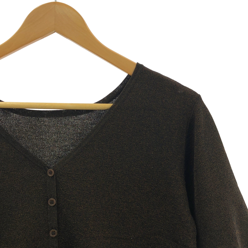 fig London / フィグロンドン | レーヨン ニット カーディガン | F | レディース