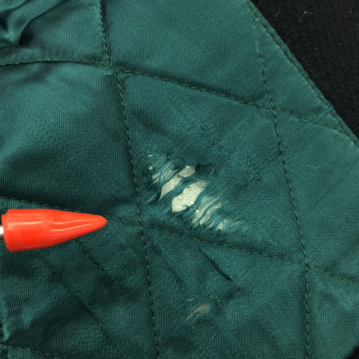 JUNYAWATANABE COMMEdesGARCONS MAN / 준야와타나베만 | 2008AW | 소가죽 카우레자 울 스타잔 블루존 / 퀼트 총 안감 | S | 다크 네이비 | 남성