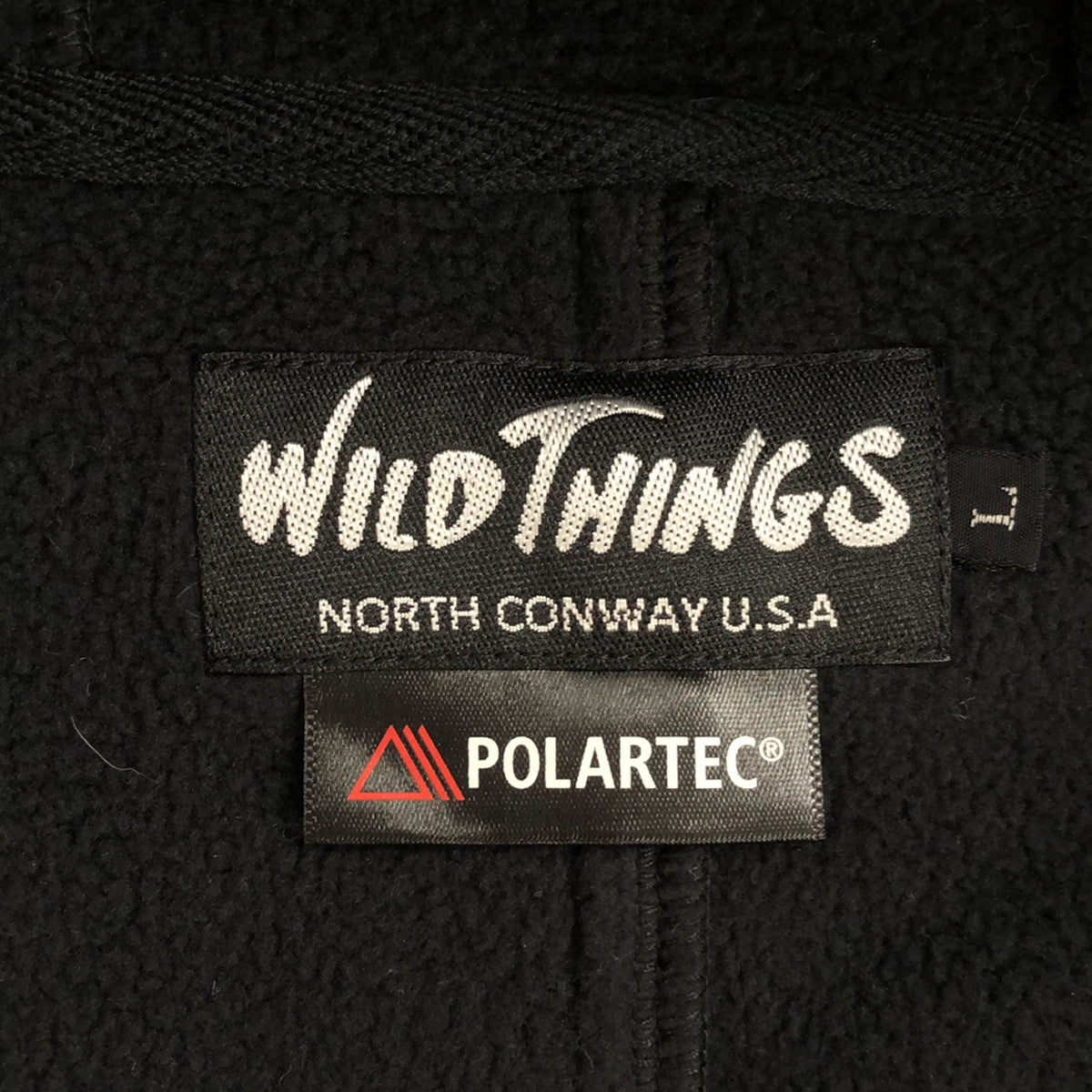 WILD THINGS / ワイルドシングス | POLARTEC MODS COAT ポーラテック フリース モッズコート | L | ブラック | メンズ