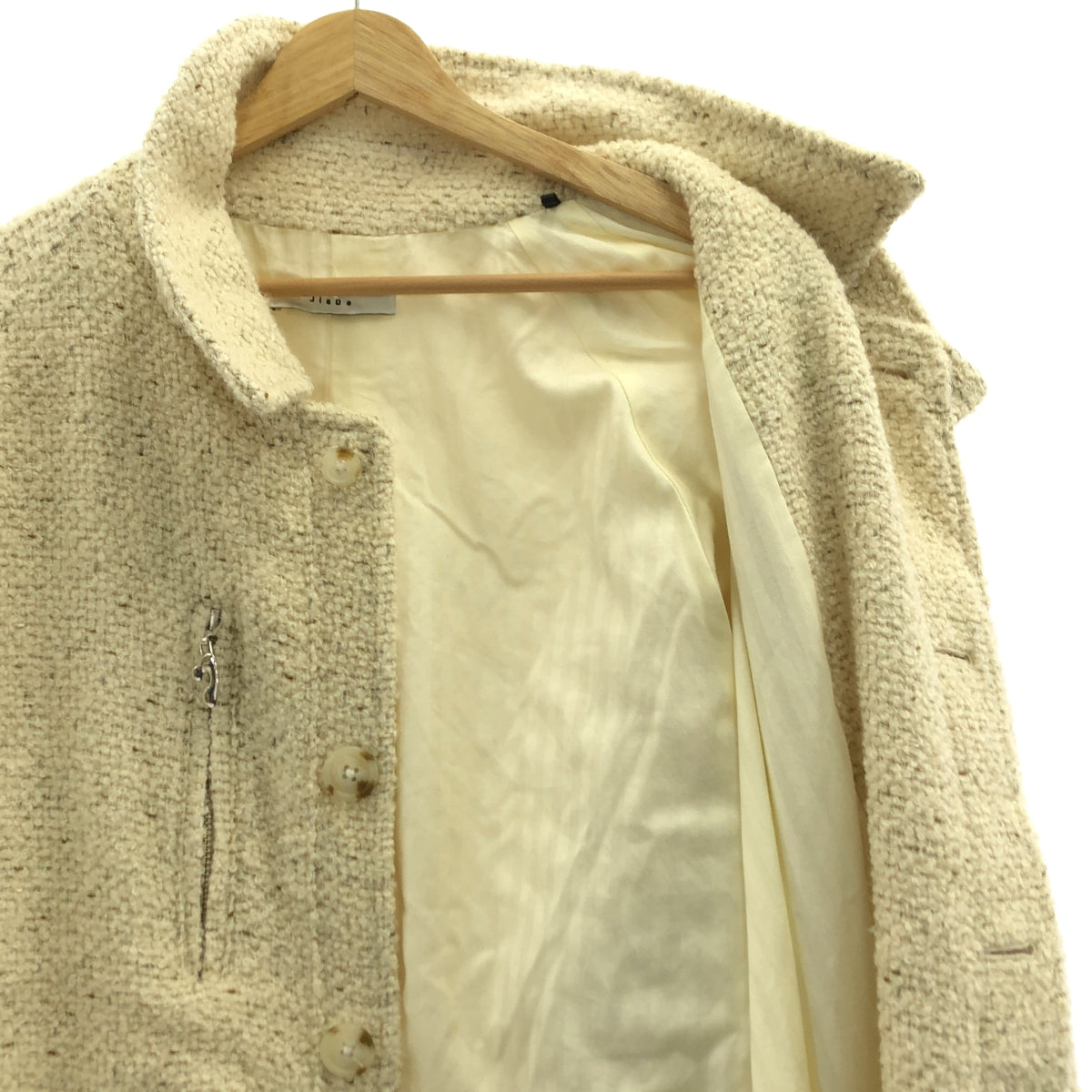 JieDa / ジエダ | 2024AW | TWEED OVER SIZE SHIRT ツイードコート | 2 | メンズ