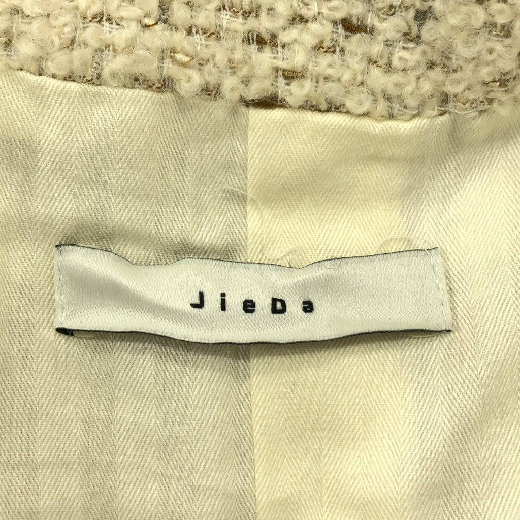 JieDa / ジエダ | 2024AW | TWEED OVER SIZE SHIRT ツイードコート | 2 | メンズ